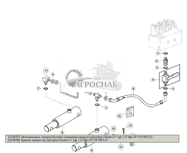 KNIFE HYDRAULIC CONTROL FOR 2.00 METER PICKUP WITH PRECUTTER - ST277140 78.jpg